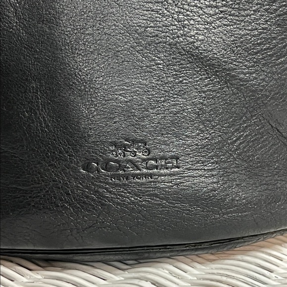 Coach Black Leather Bag - Picture 8 of 15